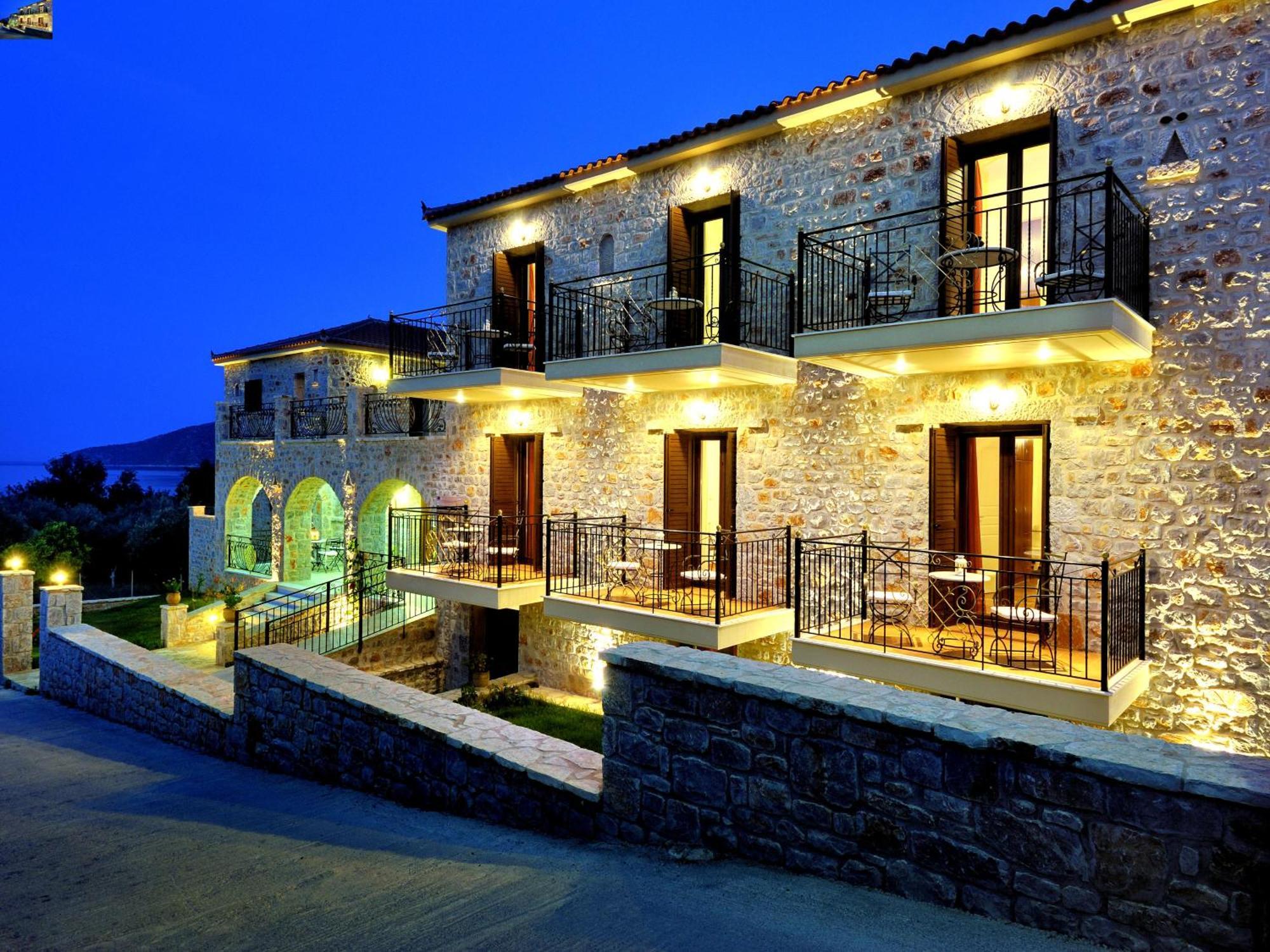 Byzantinon Hotel Leonídion Extérieur photo